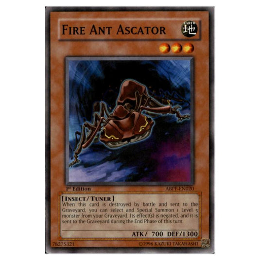 Yu-Gi-Oh! - Absolute Powerforce - Fire Ant Ascator (Common) ABPF-EN020