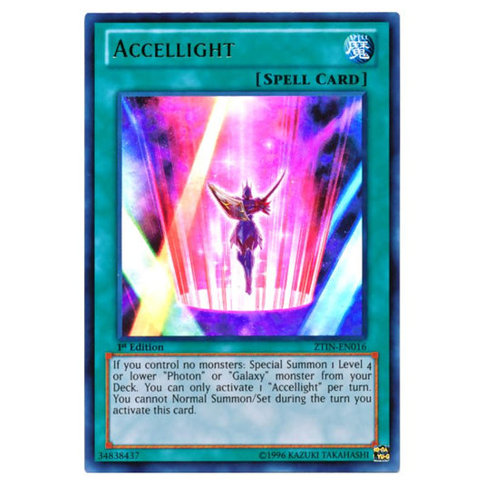Yu-Gi-Oh! - Zexal Collection Tin - Accellight (Ultra Rare) ZTIN-EN016