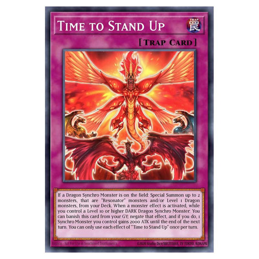 Yu-Gi-Oh! - Structure Deck - The Crimson King - Time to Stand Up (Common) SDCK-EN036