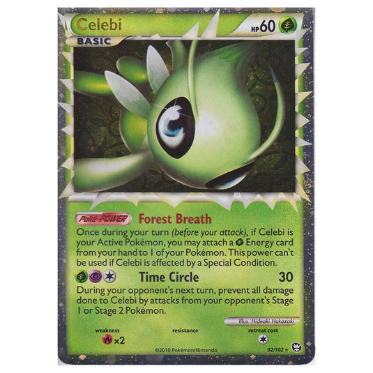Pokemon - HGSS - Triumphant - Celebi 92/102