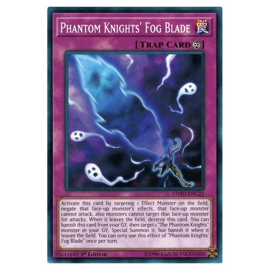 Yu-Gi-Oh! - Legendary Hero Decks - Phantom Knights' Fog Blade (Common) LEHD-ENC21