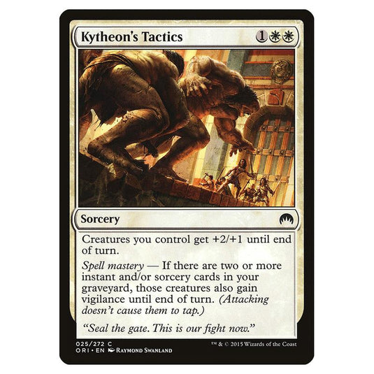 Magic The Gathering - Magic Origins - Kytheon\\'s Tactics - 25/272