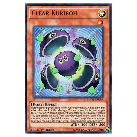 Yu-Gi-Oh! - Yu-Gi-Oh! The Dark Side of Dimensions Movie Pack - Clear Kuriboh (Ultra Rare) MVP1-EN047