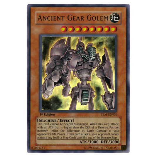 Yu-Gi-Oh! - The Lost Millennium - Ancient Gear Golem (Ultra Rare) TLM-EN006
