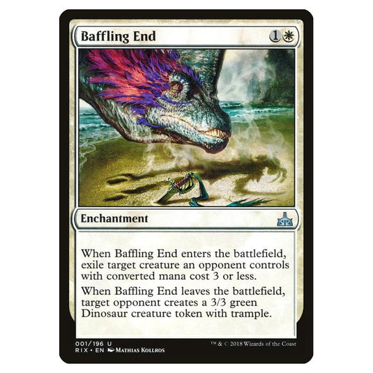 Magic The Gathering - Rivals Of Ixalan - Baffling End - 1/196 (Foil)