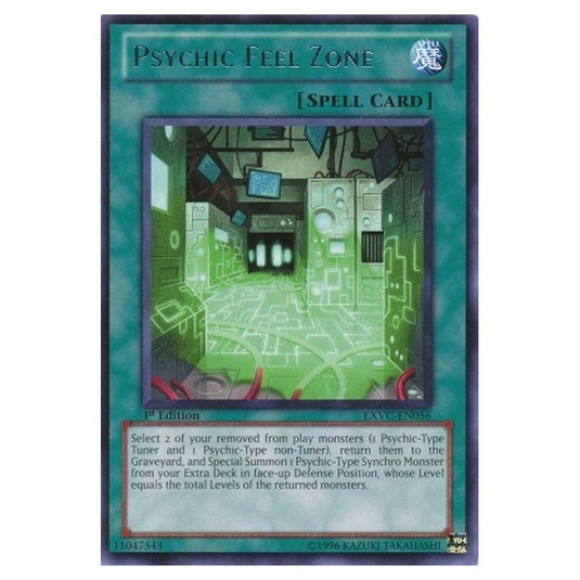 Yu-Gi-Oh! - Extreme Victory - Psychic Feel Zone (Rare) EXVC-EN056