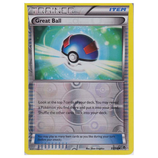 Pokemon - Black & White - Emerging Powers - (Reverse Holo) - Great Ball 93/98