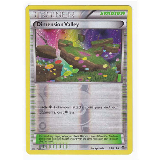 Pokemon - XY Phantom Forces - (Reverse Holo) - Dimension Valley - 93/119