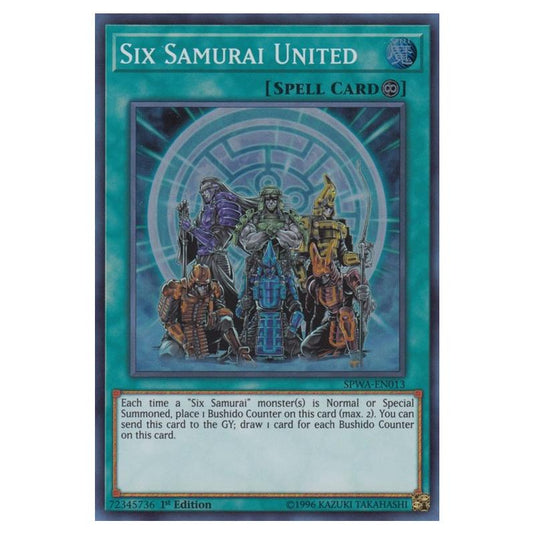Yu-Gi-Oh! - Spirit Warriors - Six Samurai United (Super Rare) SPWA-EN013