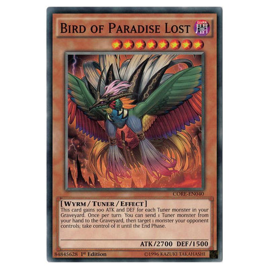 Yu-Gi-Oh! - Clash of Rebellions - Bird of Paradise Lost (Common) CORE-EN040