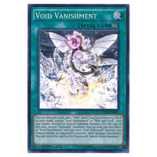 Yu-Gi-Oh! - Crossed Souls - Void Vanishment (Super Rare) CROS-EN061