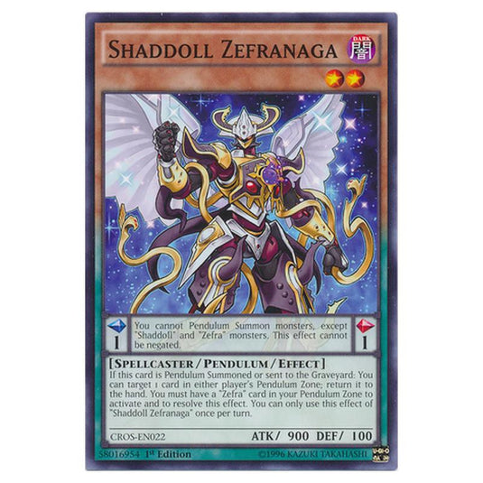 Yu-Gi-Oh! - Crossed Souls - Shaddoll Zefranaga (Common) CROS-EN022