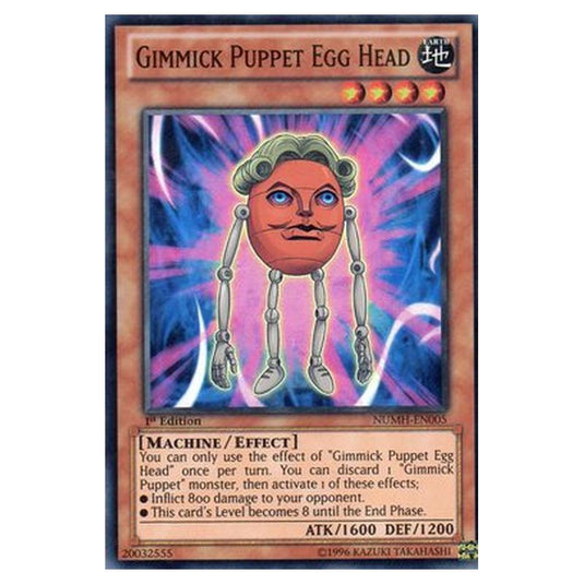 Yu-Gi-Oh! - Number Hunters - Gimmick Puppet Egg Head (Super Rare) NUMH-EN005