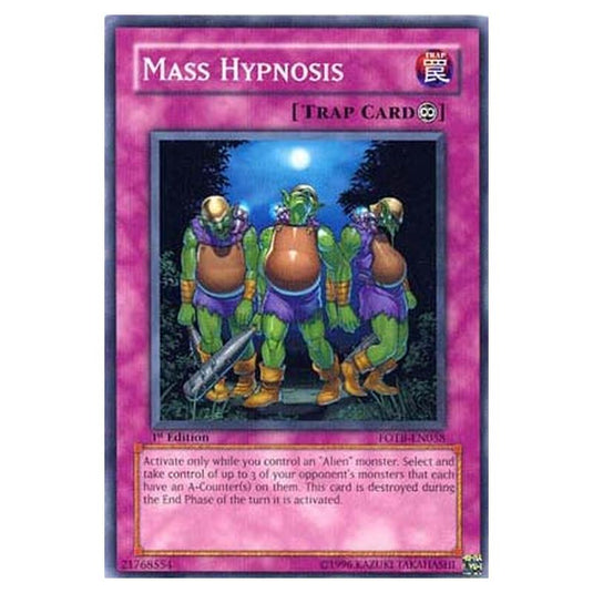Yu-Gi-Oh! - Force of the Breaker - Mass Hypnosis (Common) FOTB-EN058