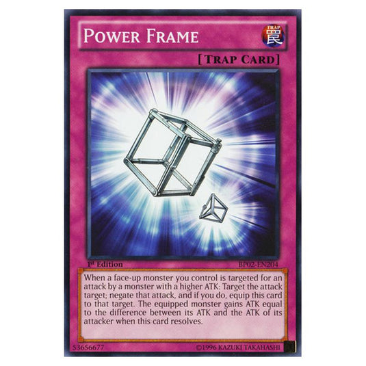 Yu-Gi-Oh! - Battle Pack 2 - War of the Giants - Power Frame (Common) BP02-EN204