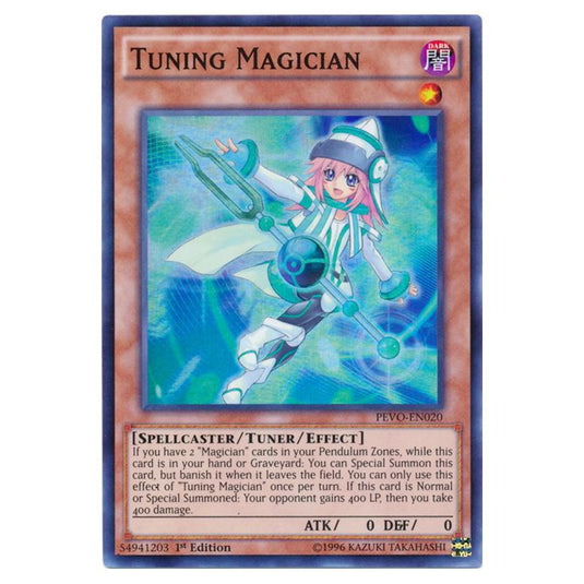 Yu-Gi-Oh! - Pendulum Evolution - Tuning Magician (Super Rare) PEVO-EN020