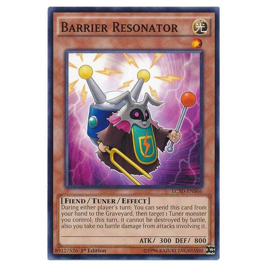 Yu-Gi-Oh! - Legendary Collection 5D's Mega Pack - Barrier Resonator (Common) LC5D-EN066