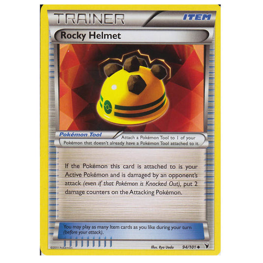 Pokemon - Black & White - Noble Victories - Rocky Helmet 94/101