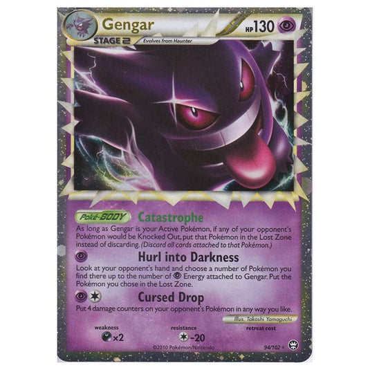 Pokemon - HGSS - Triumphant - Gengar 94/102