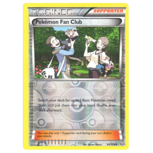 Pokemon - XY - Flashfire - (Reverse Holo) Pokemon Fan Club - 94/106
