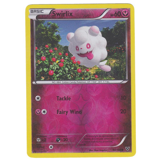 Pokemon - XY Base Set - (Reverse Holo) Swirlix - 94/146