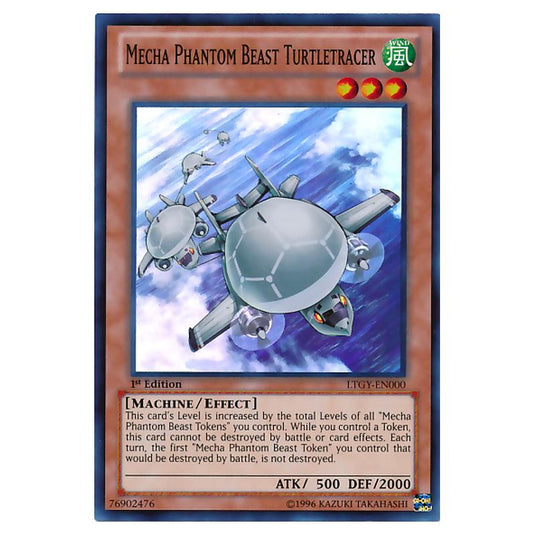 Yu-Gi-Oh! - Lord of the Tachyon Galaxy - Mecha Phantom Beast Turtletracer (Super Rare) LTGY-EN000