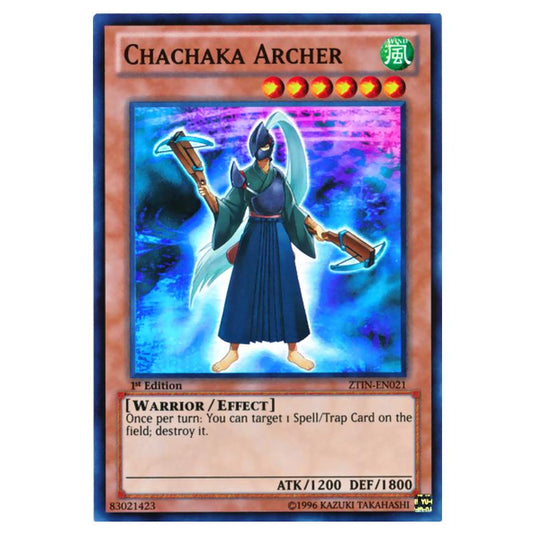 Yu-Gi-Oh! - Zexal Collection Tin - Chachaka Archer (Super Rare) ZTIN-EN021