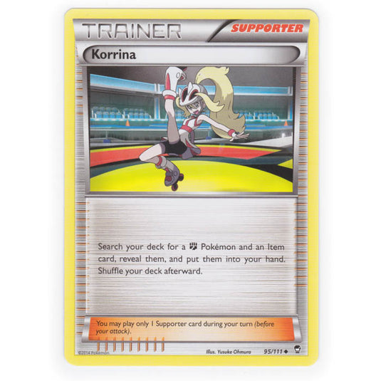 Pokemon - XY Furious Fists - Korrina - 95/111