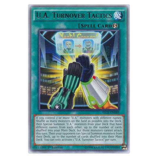 Yu-Gi-Oh! - Secrets of Eternity - U.A. Turnover Tactics - 89/99