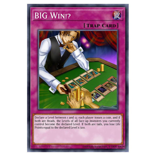 Yu-Gi-Oh! - Shadow Specters - BIG Win!? (Short Print) SHSP-EN080
