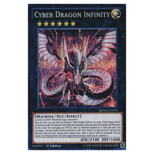 Yu-Gi-Oh! - Breakers of Shadow - Cyber Dragon Infinity (Secret Rare) BOSH-EN094