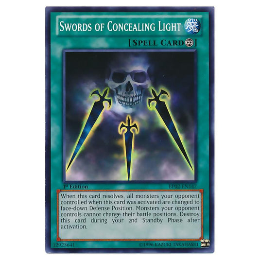 Yu-Gi-Oh! - Battle Pack 2 - War of the Giants - Swords of Concealing Light (Common) BP02-EN147
