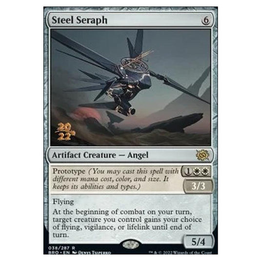 Magic The Gathering - The Brothers' War Prerelease - Steel Seraph - 038/287