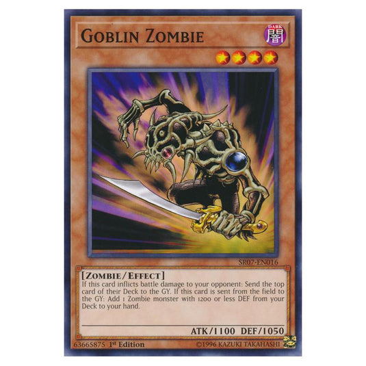 Yu-Gi-Oh! - Structure Deck - Zombie Horde - Goblin Zombie (Common) SR07-EN016