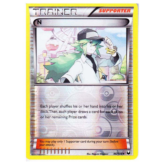 Pokemon - Black & White - Dark Explorers - (Reverse Holo) N - 96/108