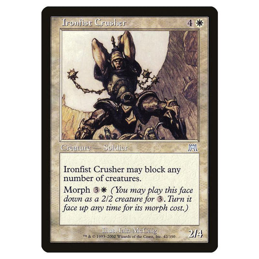 Magic The Gathering - Onslaught - Ironfist Crusher - 42/350 (Foil)