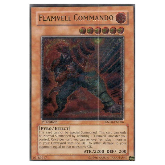Yu-Gi-Oh! - Ancient Prophecy - Flamvell Commando (Ultimate Rare) ANPR-EN086