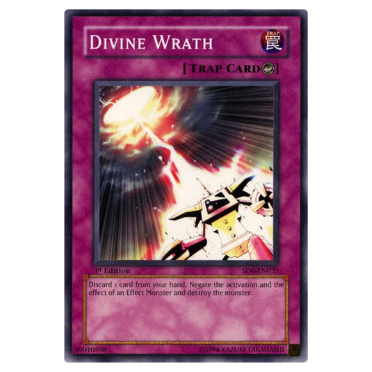 Yu-Gi-Oh! - Structure Deck - Spellcaster's Judgment - Divine Wrath (Common) SD6-EN035