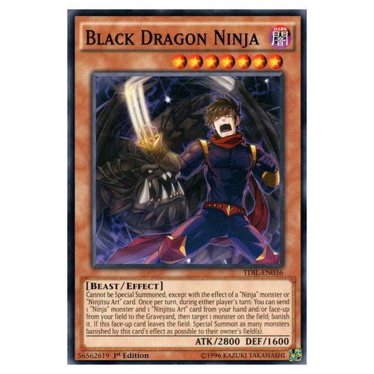 Yu-Gi-Oh! - The Dark Illusion - Black Dragon Ninja (Common) TDIL-EN036