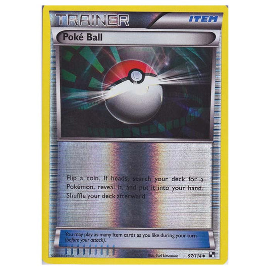 Pokemon - Black & White - (Reverse Holo) Poke Ball 97/114