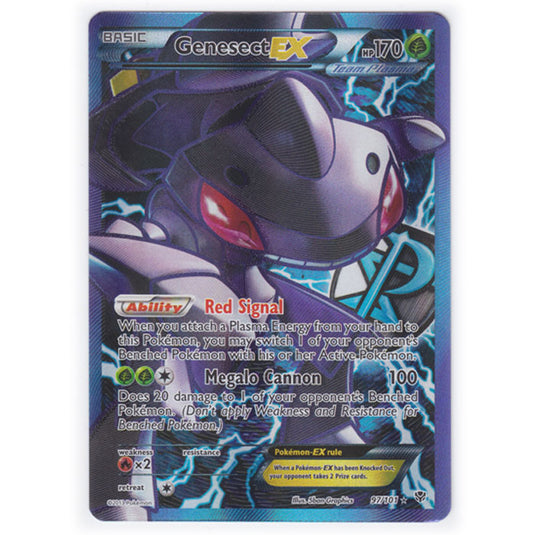 Pokemon - Black & White - Plasma Blast - Genesect-EX FullArt - 97/101