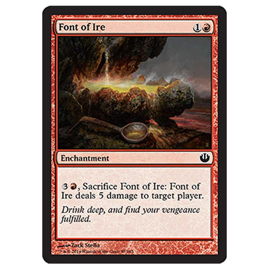 Magic the Gathering - Journey into Nyx - Font of Ire - 97/165