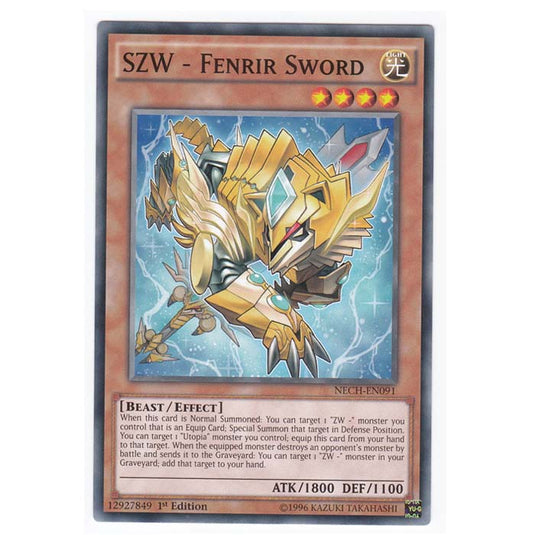 Yu-Gi-Oh! - The New Challengers - SZW - Fenrir Sword - 91/99