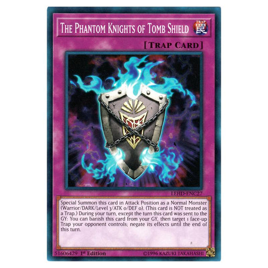 Yu-Gi-Oh! - Legendary Hero Decks - The Phantom Knights of Tomb Shield (Common) LEHD-ENC27