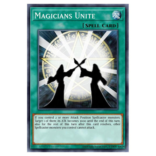 Yu-Gi-Oh! - Yugi's Legendary Decks - Magicians Unite (Common) YGLD-ENC30