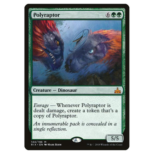 Magic The Gathering - Rivals Of Ixalan - Polyraptor - 144/196
