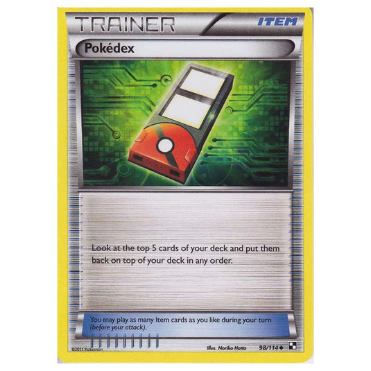 Pokemon - Black & White - Pokedex 98/114