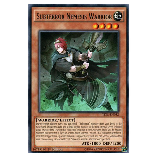 Yu-Gi-Oh! - The Dark Illusion - Subterror Nemesis Warrior (Rare) TDIL-EN082