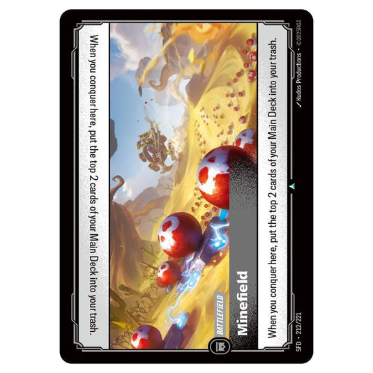 Riftbound: League of Legends TCG - Spiritforged - Minefield - 212/221