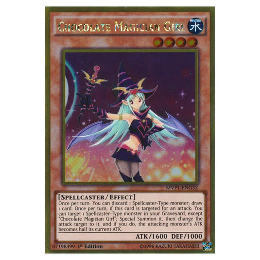 Yu-Gi-Oh! - Yu-Gi-Oh! The Dark Side of Dimensions Movie Pack - Gold Edition - Chocolate Magician Girl (Gold Rare) MVP1-ENG52